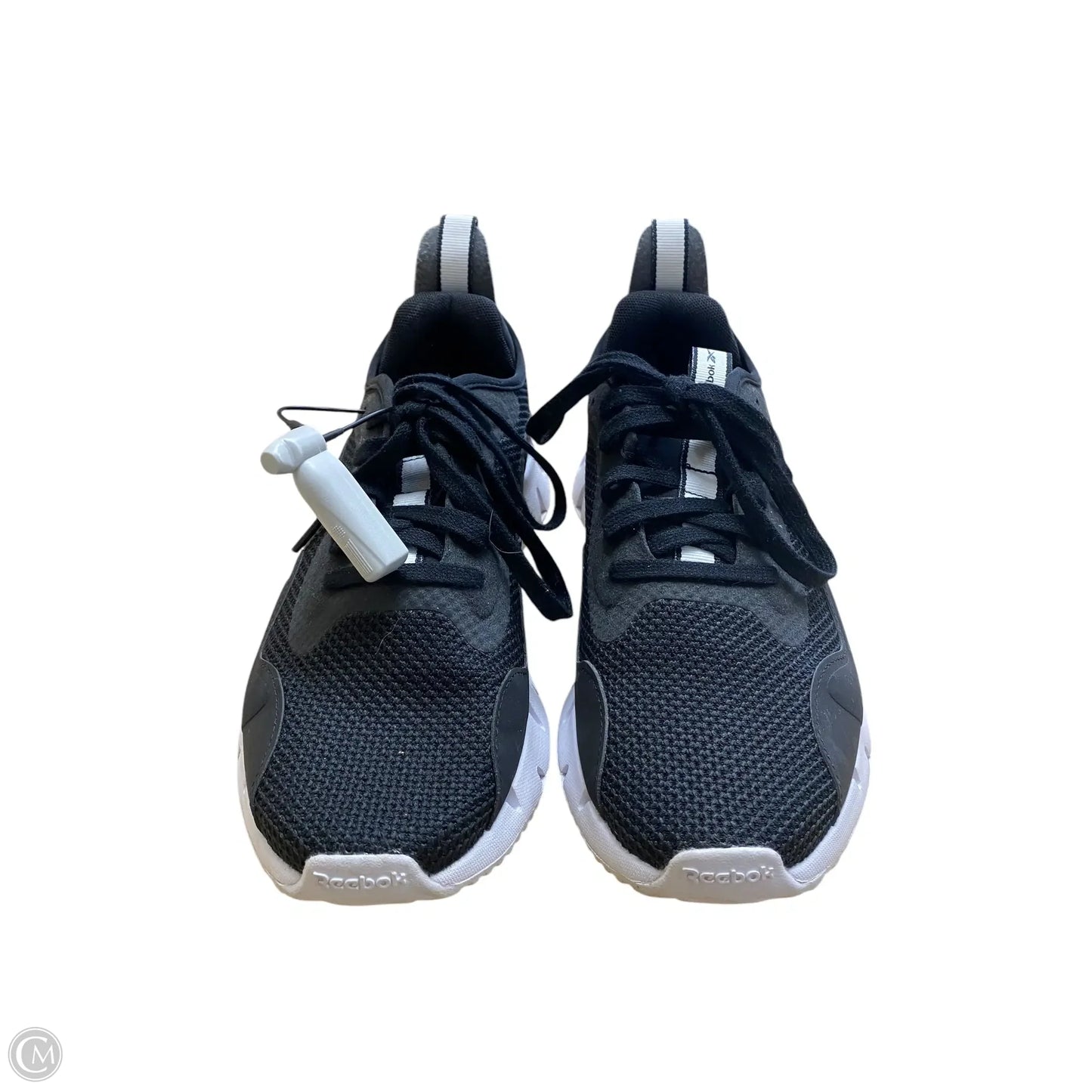 Shoes Athletic By Reebok In Black & White, Size: 9