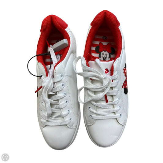 Shoes Sneakers By Clothes Mentor In Red & White, Size: 9