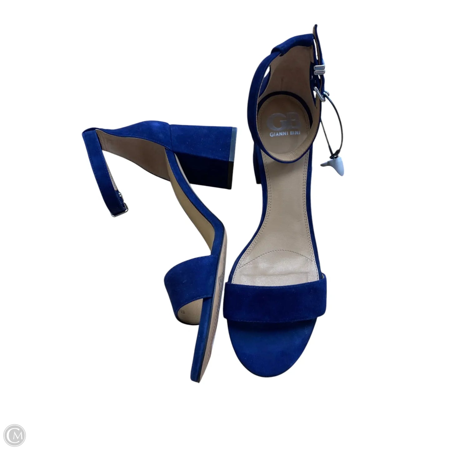 Shoes Heels Block By Gianni Bini In Blue, Size: 9.5