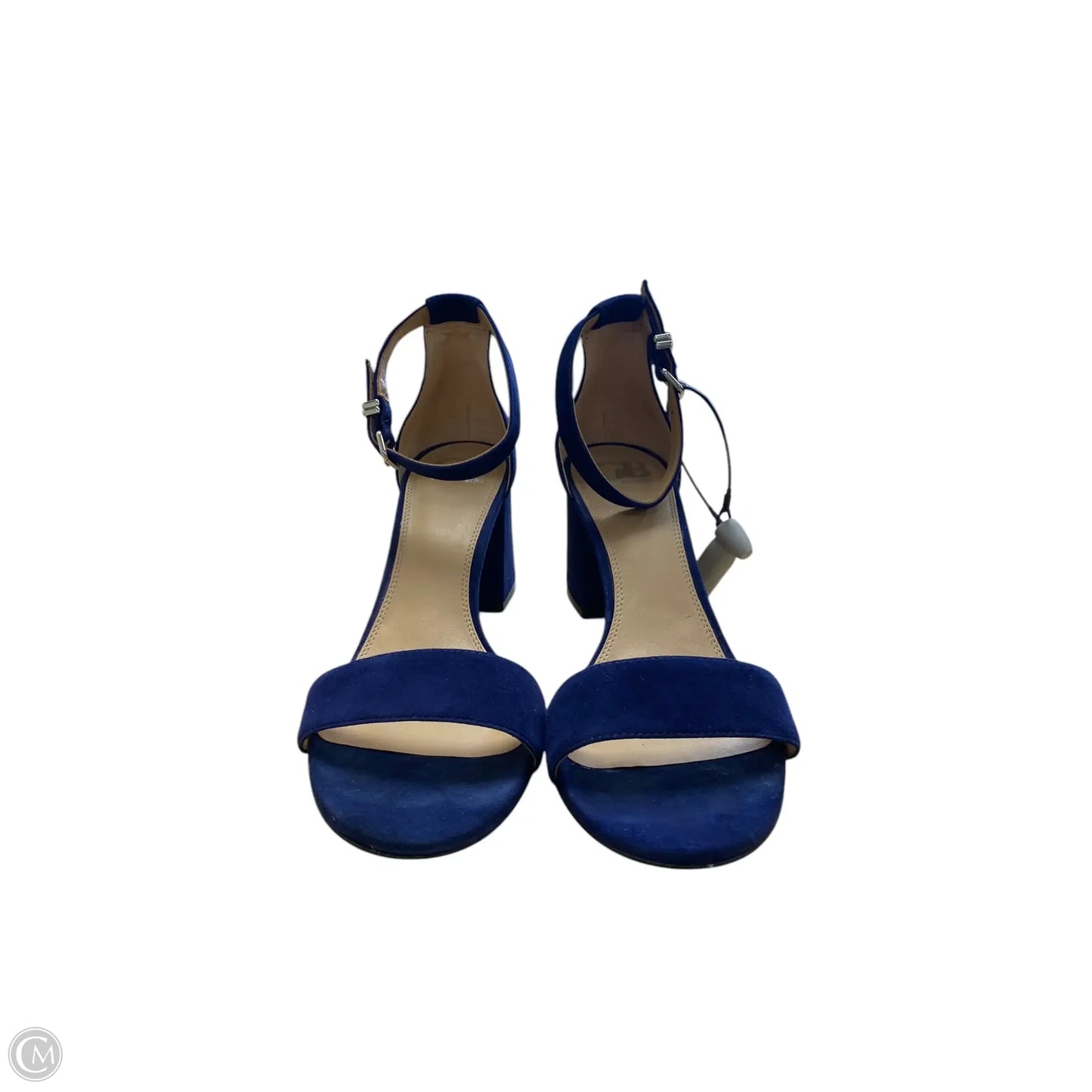 Shoes Heels Block By Gianni Bini In Blue, Size: 9.5