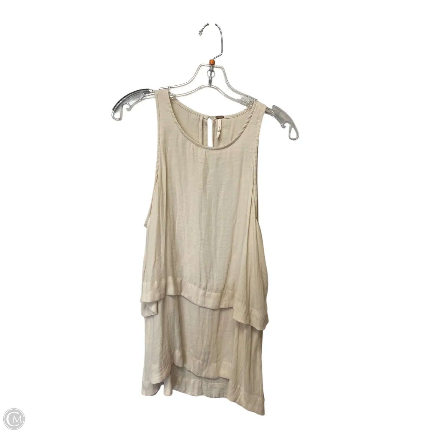 Top Sleeveless By Free People In Cream, Size: S