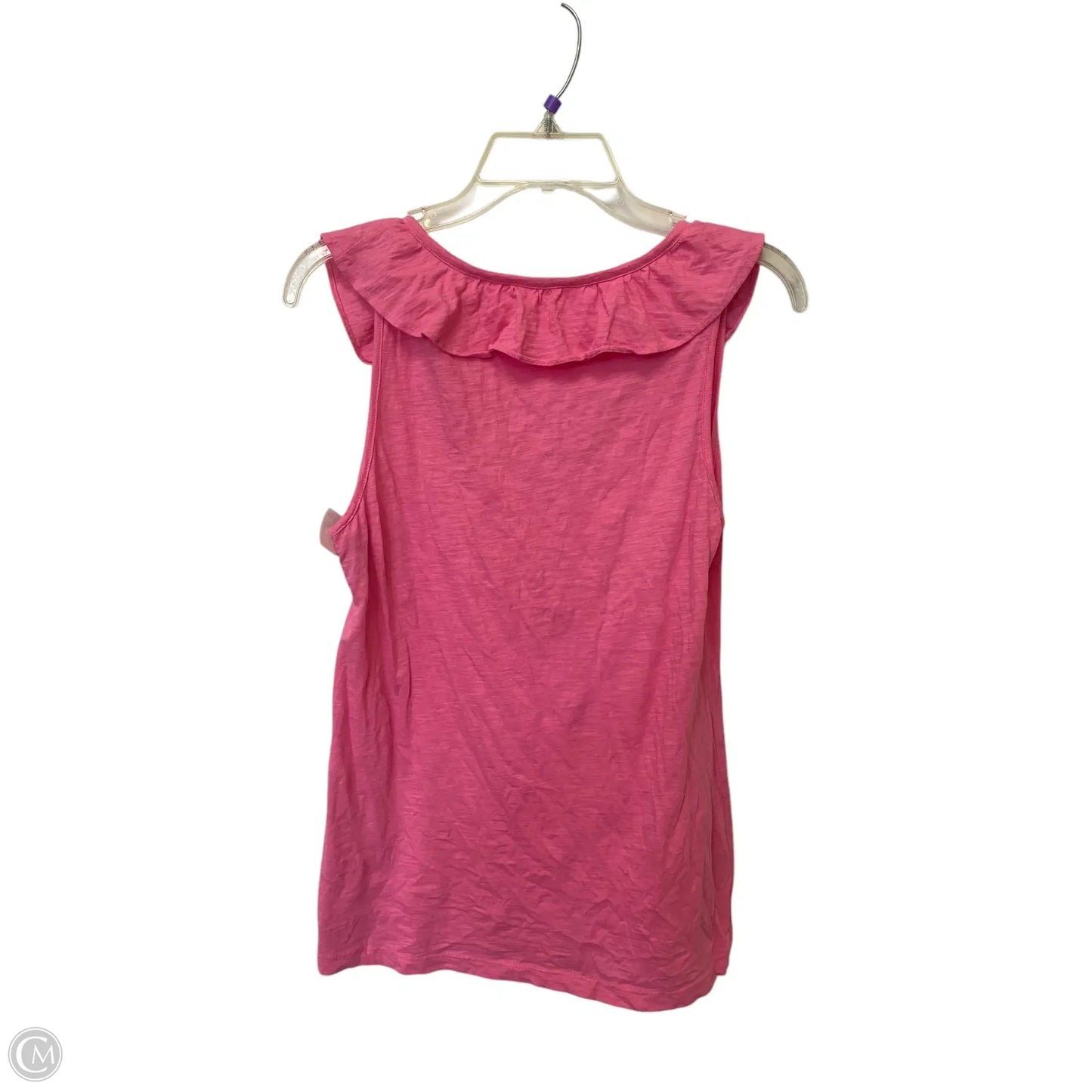 Top Sleeveless Designer By Lilly Pulitzer In Pink, Size: M