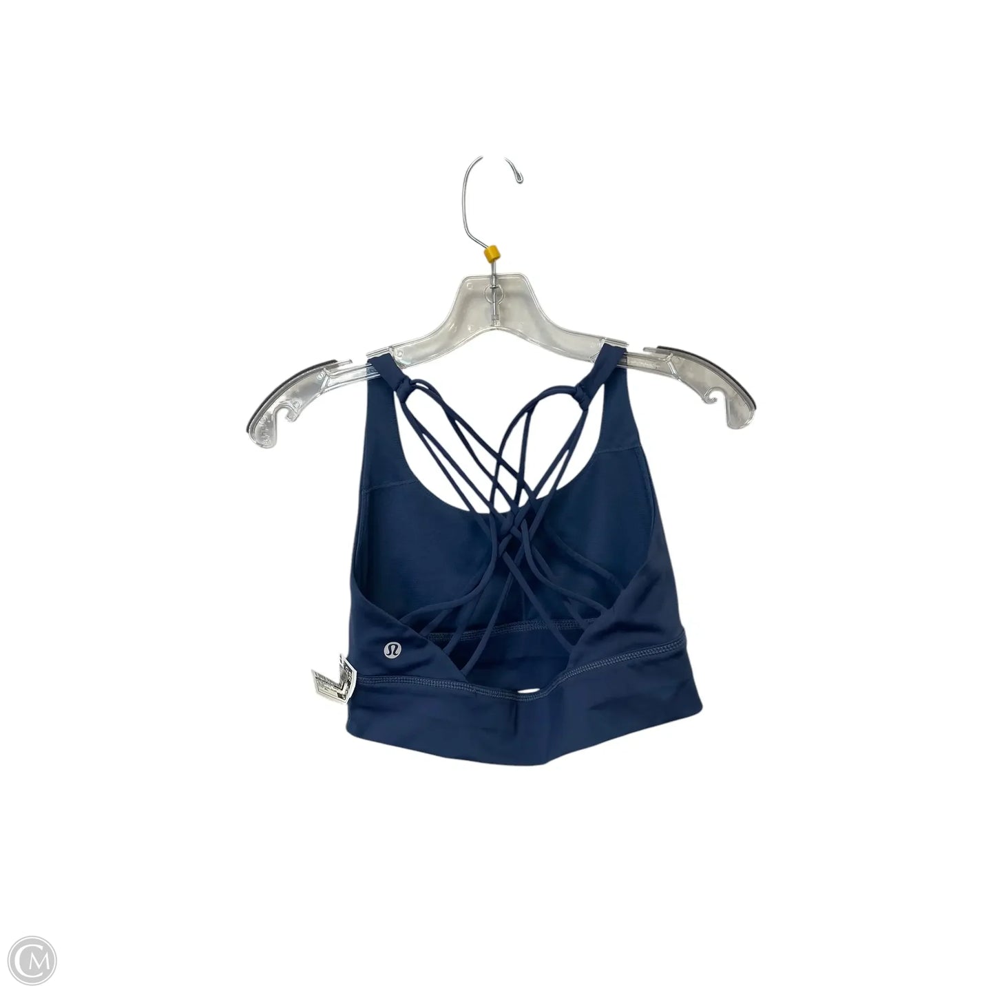 Athletic Bra By Lululemon In Blue, Size: Xl