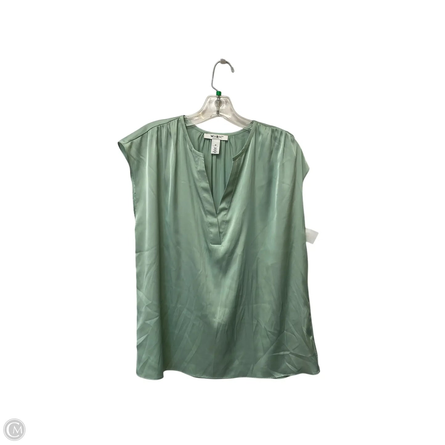 Top Sleeveless By White House Black Market In Green, Size: M