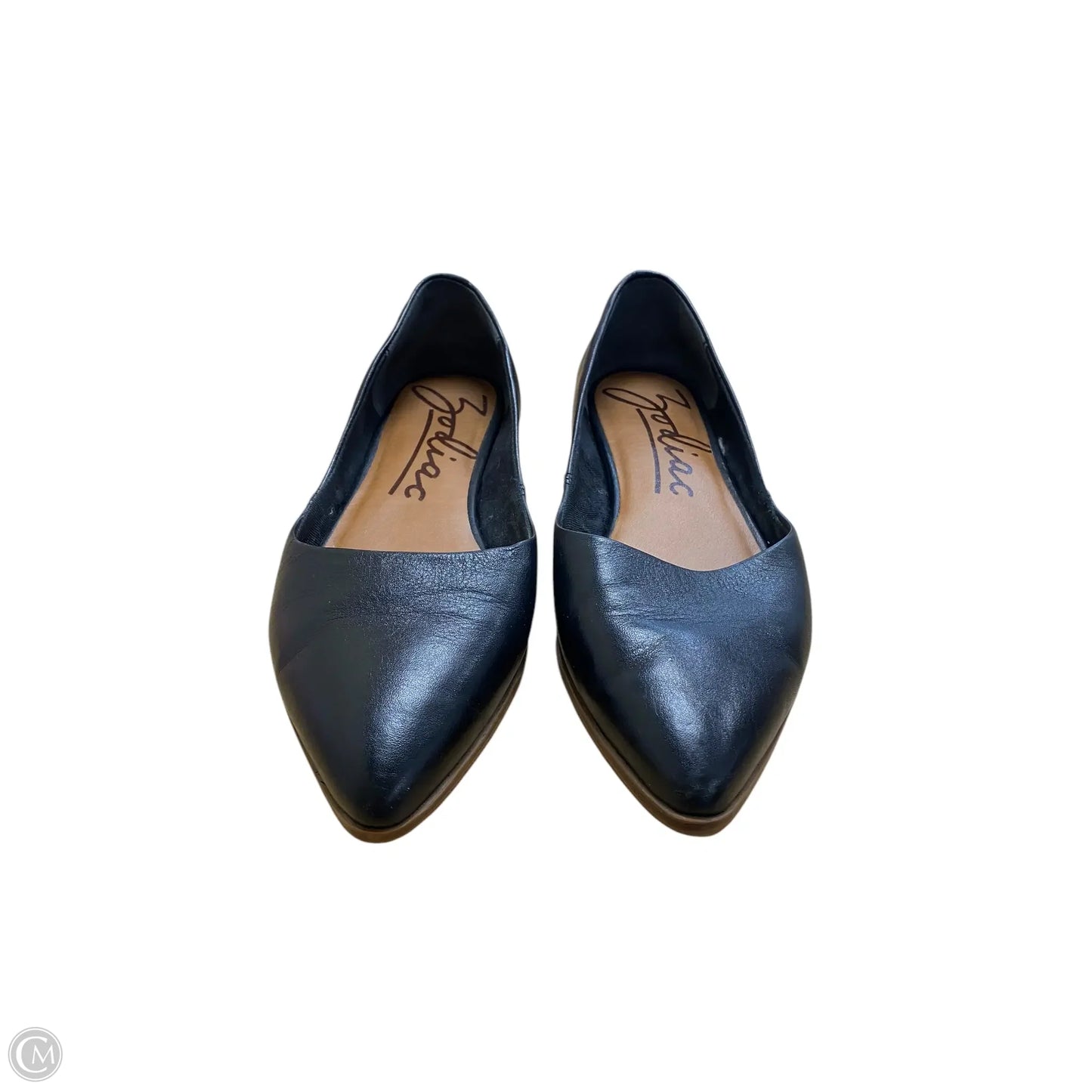 Shoes Flats By Clothes Mentor In Black, Size: 8.5