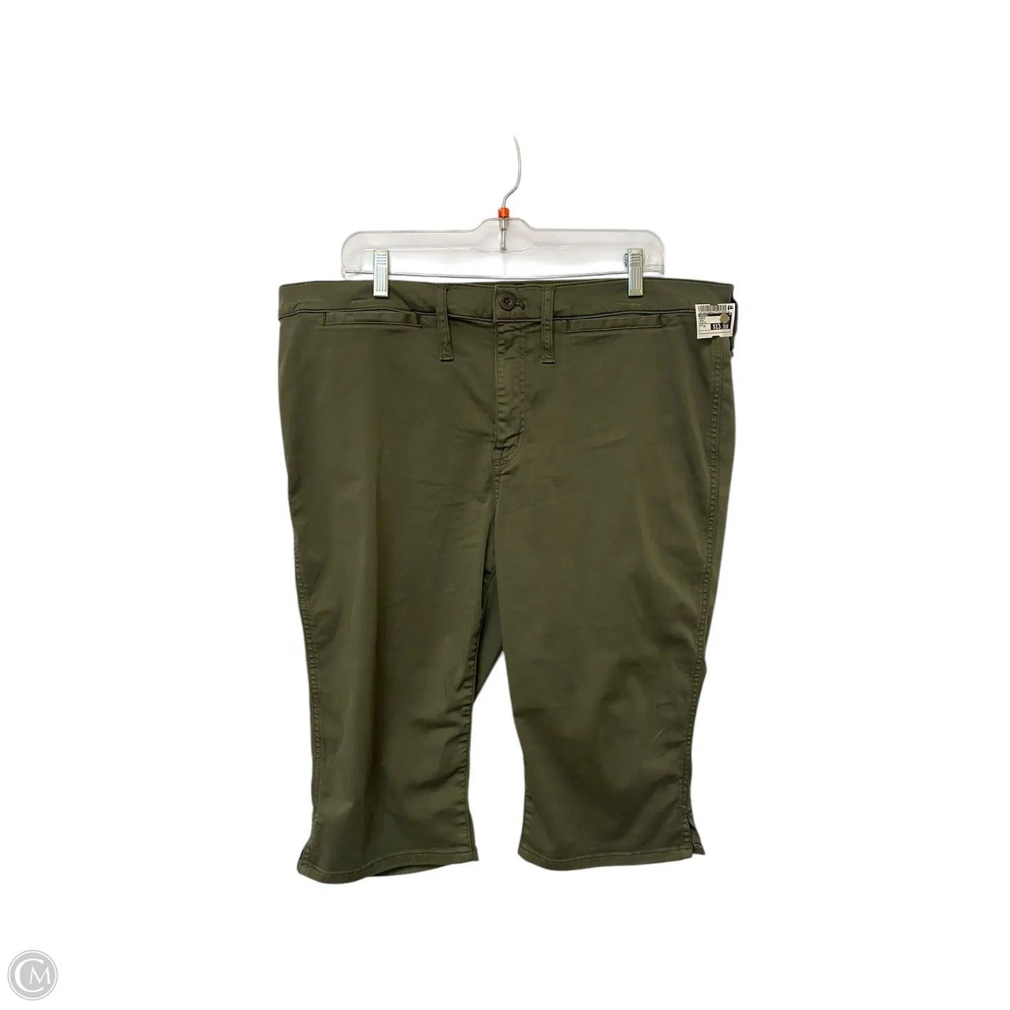 Capris By Madewell In Green, Size: 14