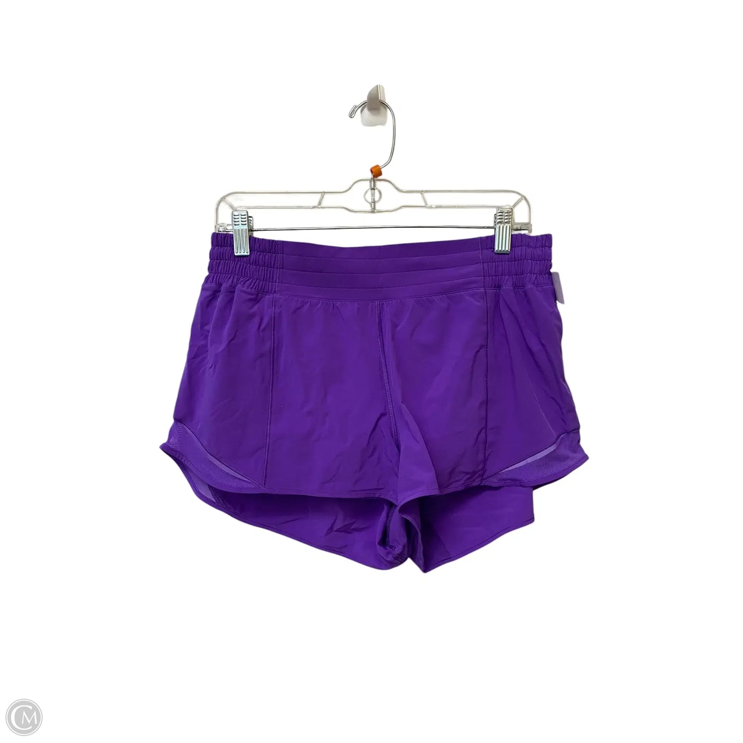 Athletic Shorts By Lululemon In Purple, Size: 10