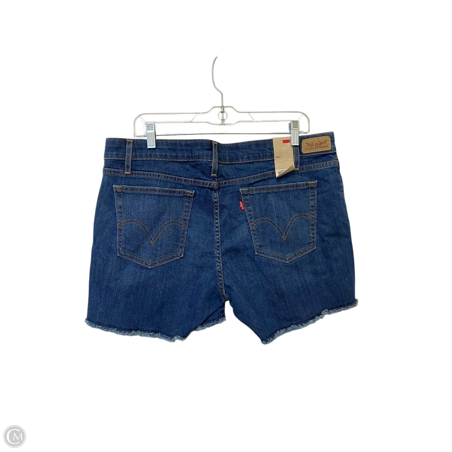 Shorts By Levis In Blue Denim, Size: 16