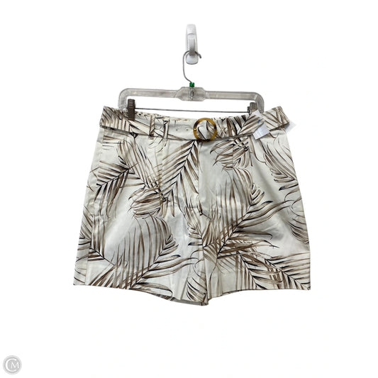 Shorts By White House Black Market In Cream, Size: 12