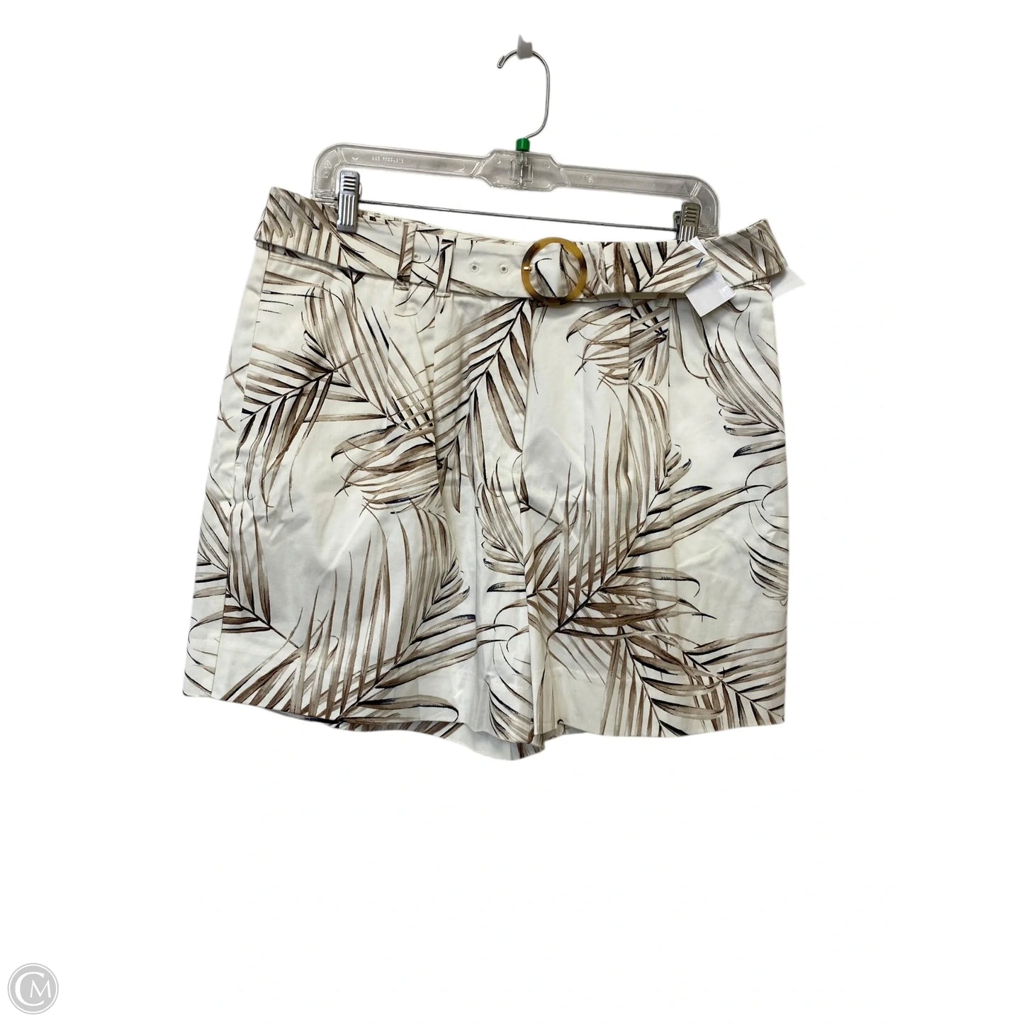 Shorts By White House Black Market In Cream, Size: 12