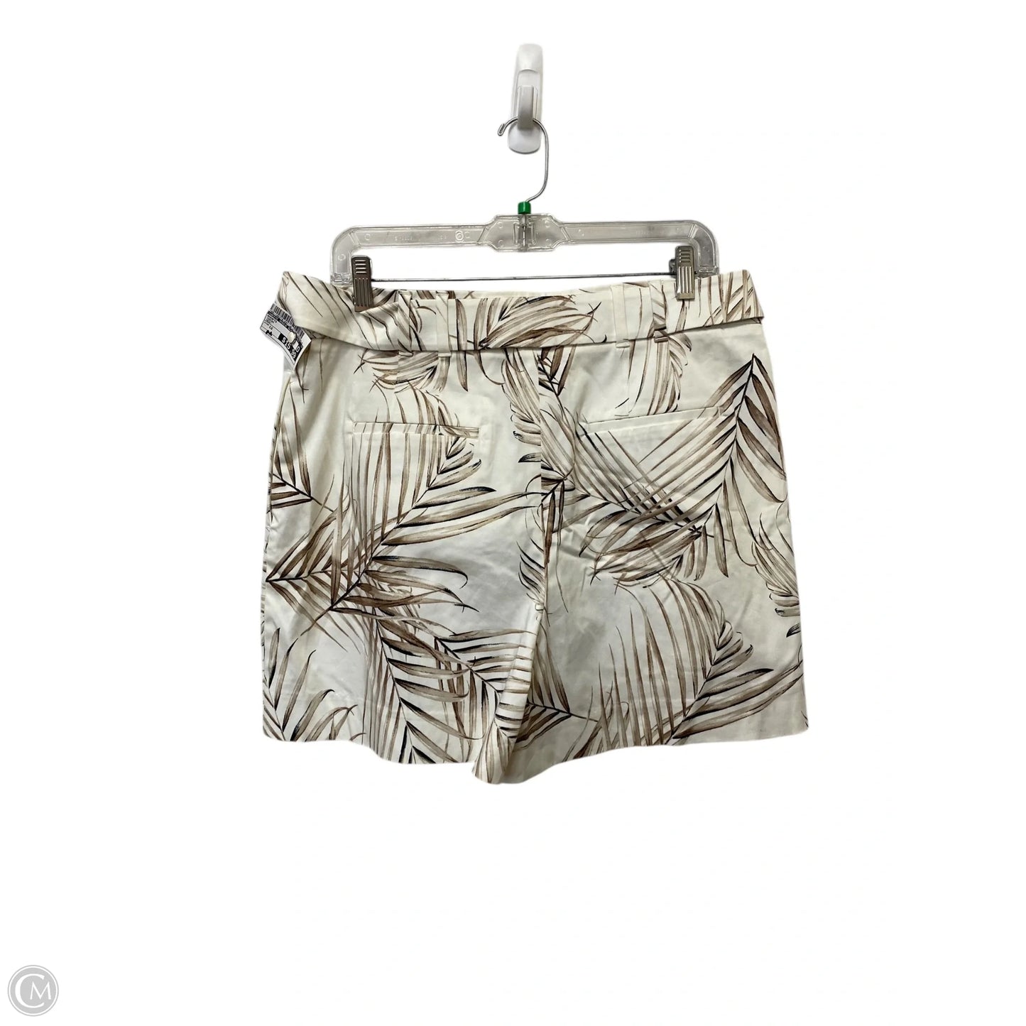 Shorts By White House Black Market In Cream, Size: 12