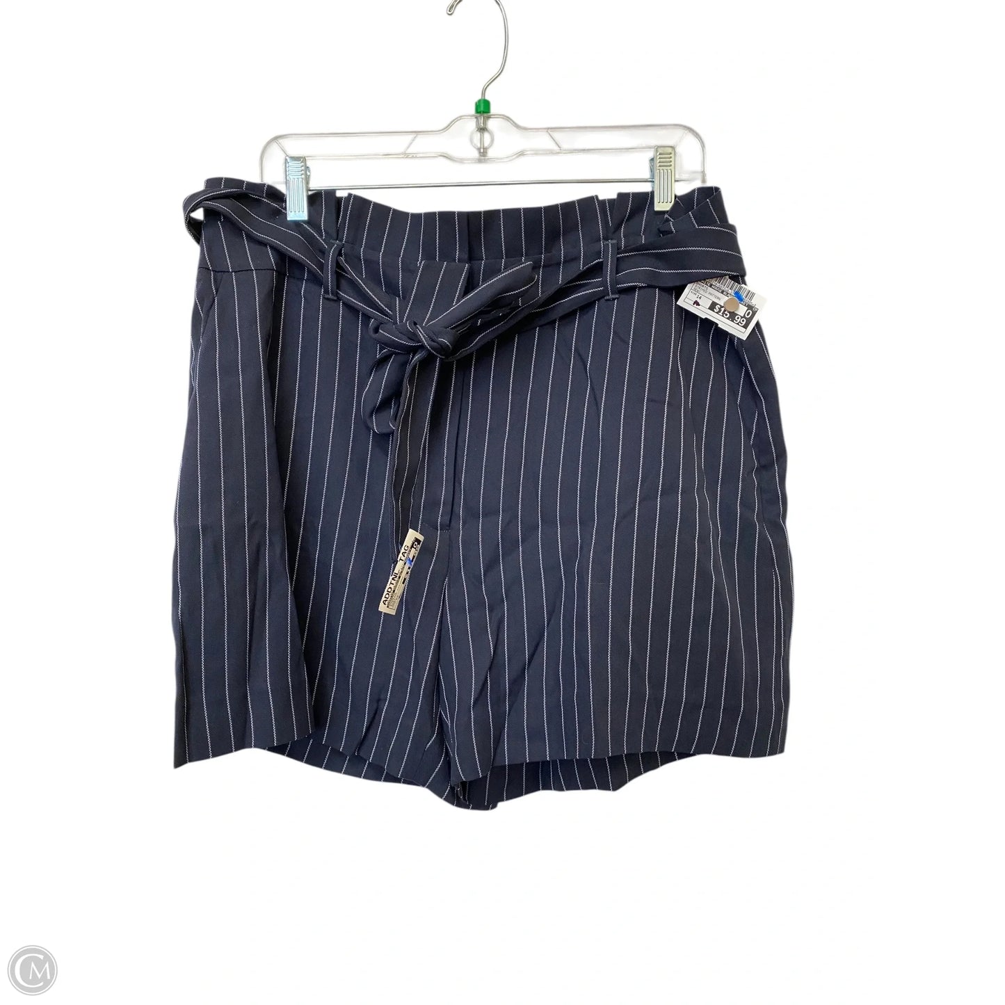 Shorts By White House Black Market In Striped Pattern, Size: 14