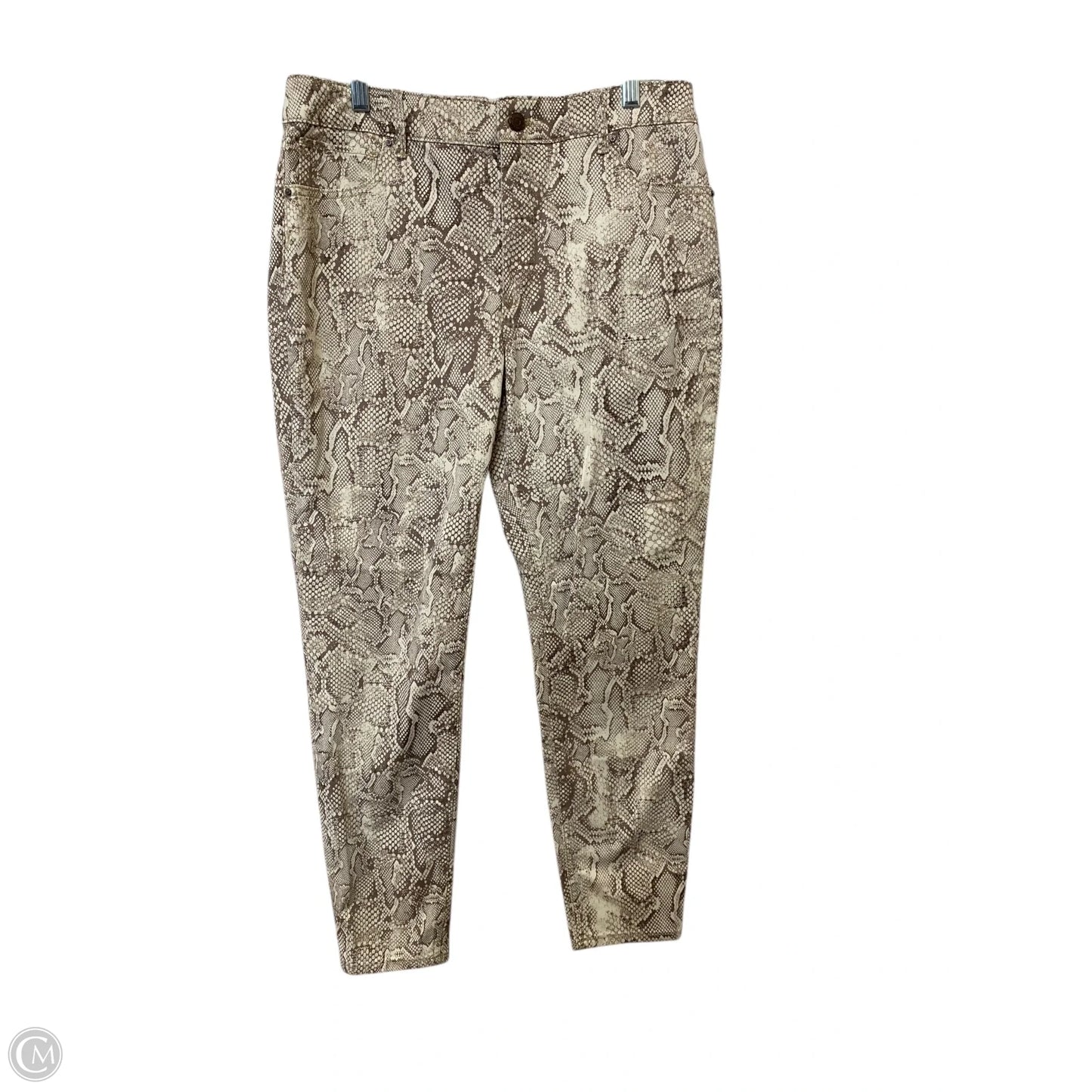 Pants Other By White House Black Market In Snakeskin Print, Size: 12