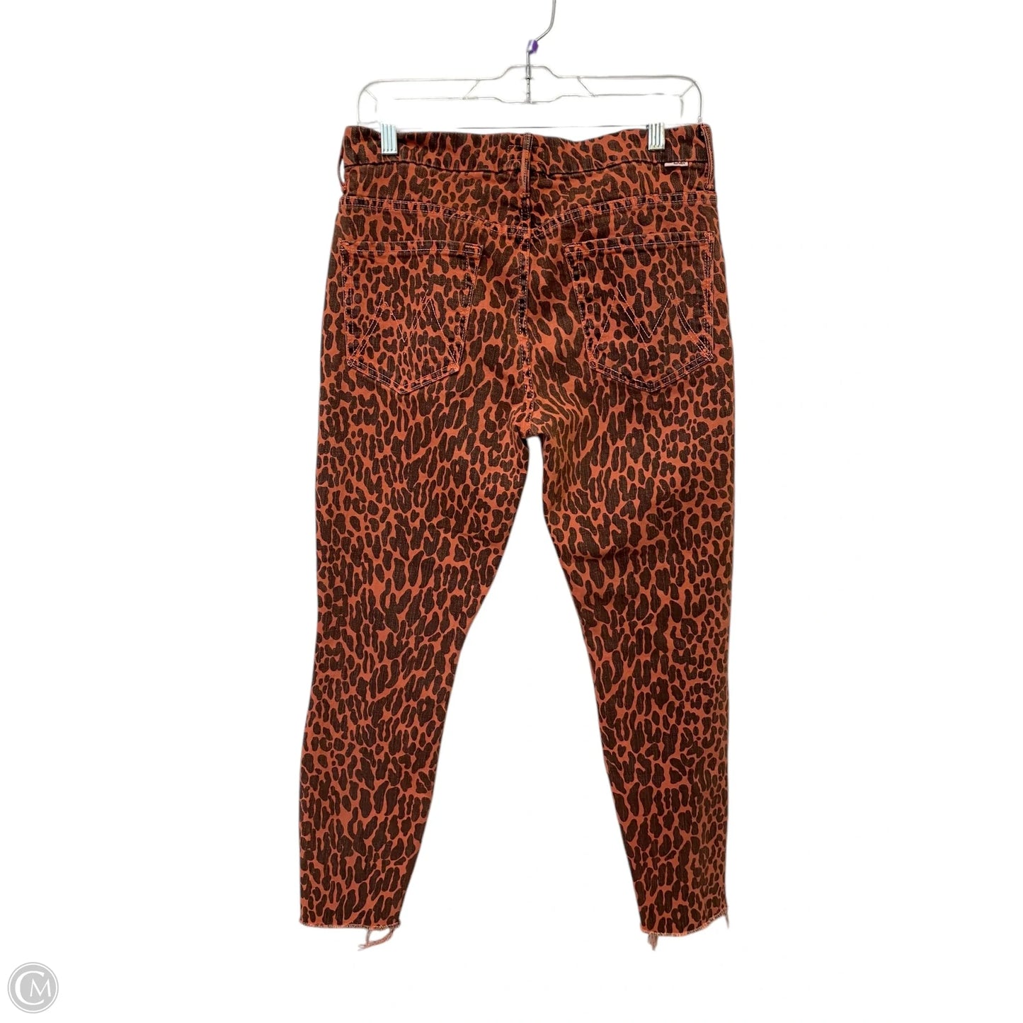 Jeans Skinny By Mother In Animal Print, Size: S