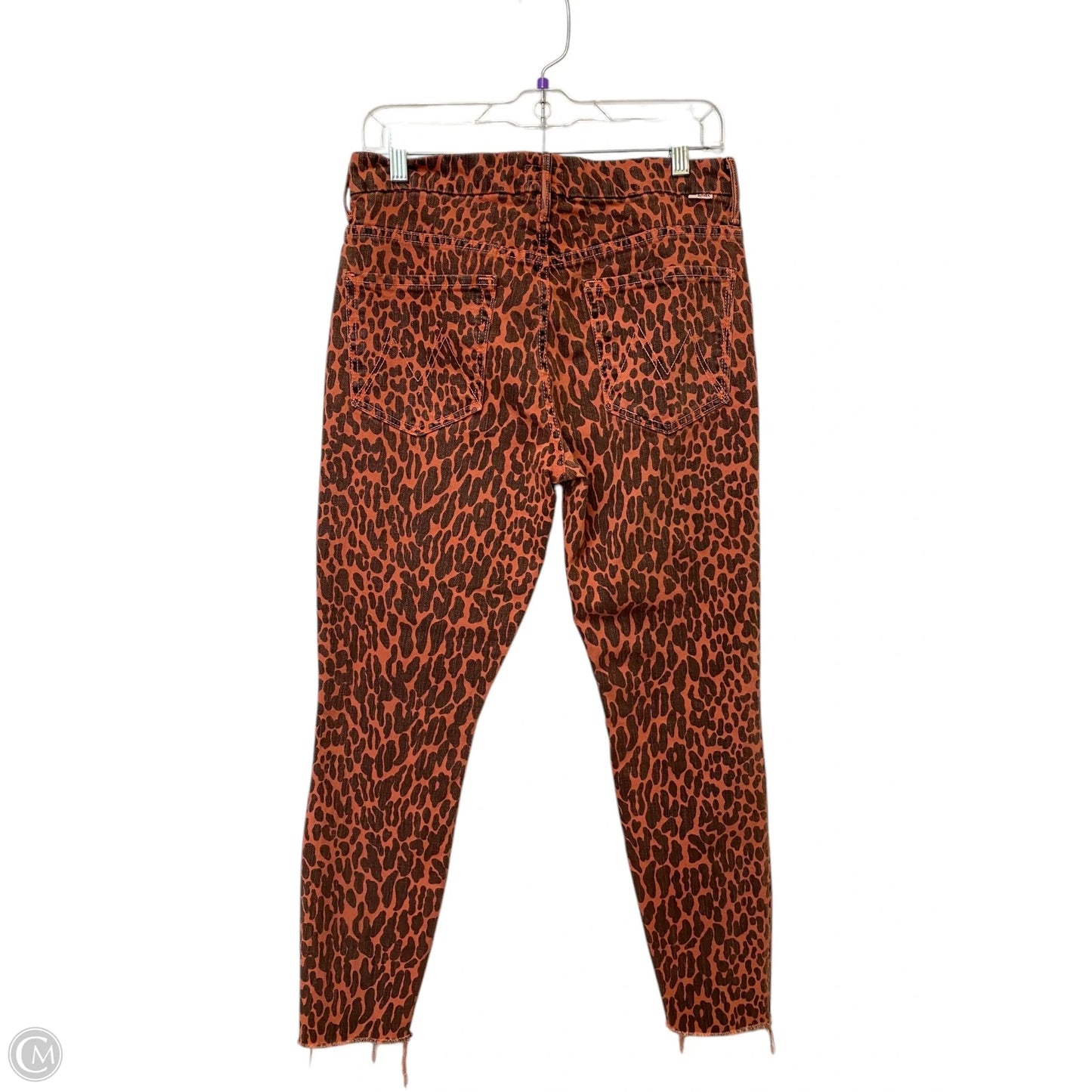 Jeans Skinny By Mother In Animal Print, Size: S