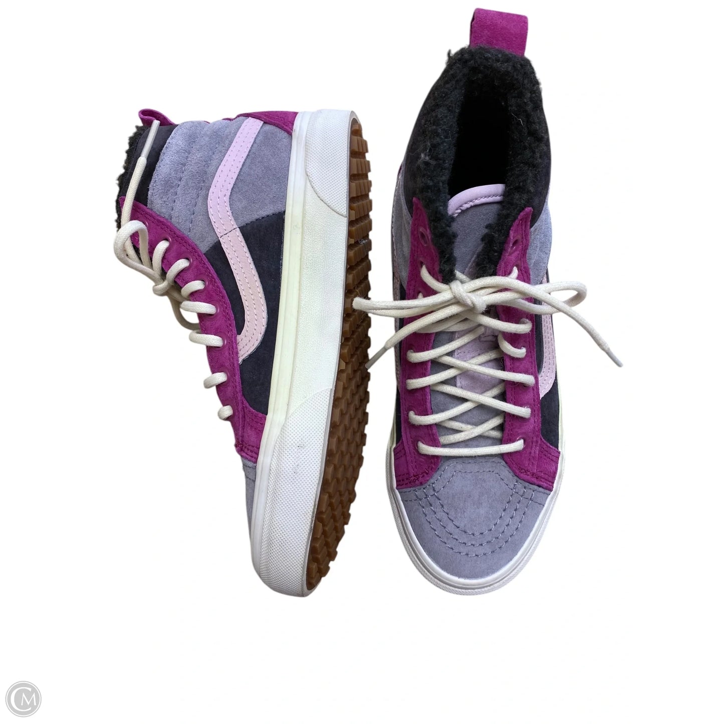 Shoes Sneakers By Vans In Purple, Size: 7