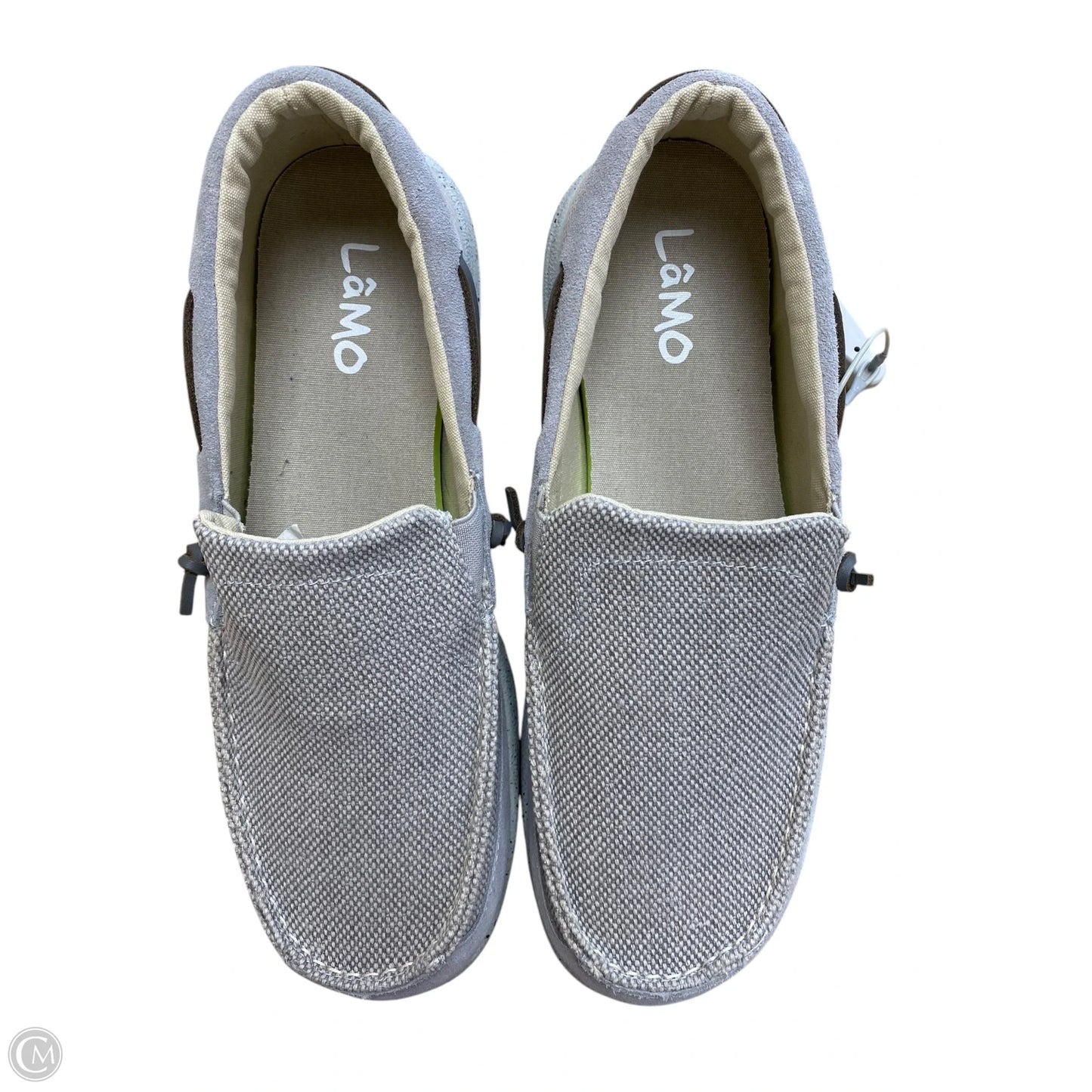 Shoes Flats By Lamo In Grey, Size: 11