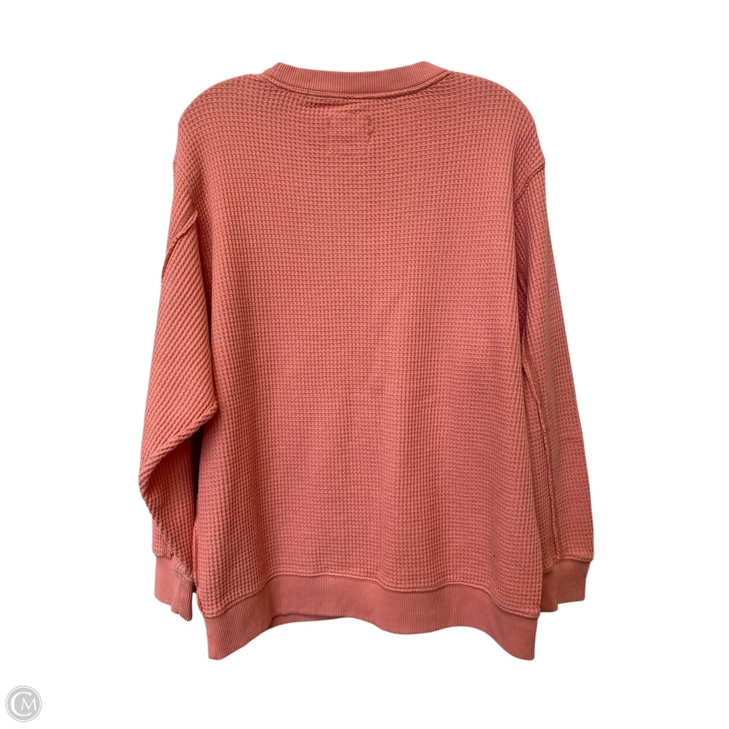 Top Long Sleeve By Aerie In Pink, Size: S