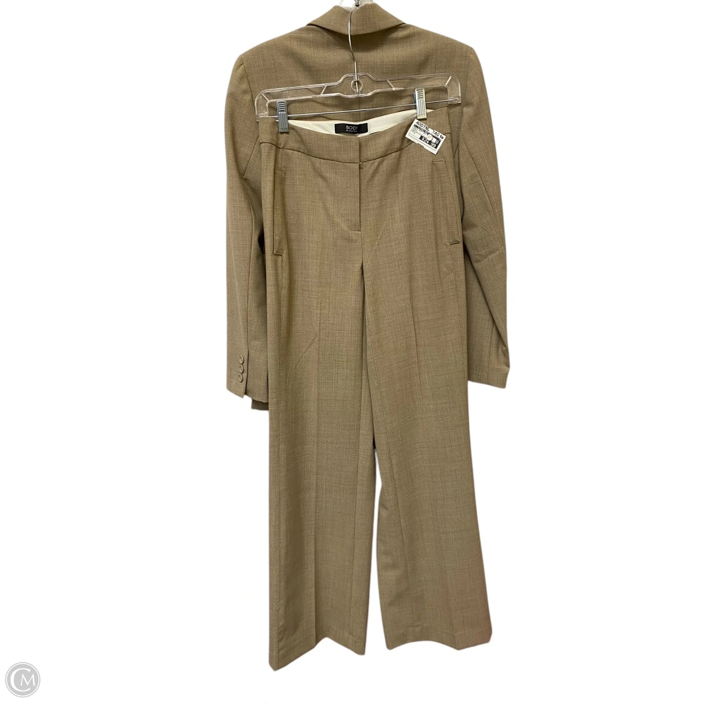 Pants Suit 2pc By Clothes Mentor In Brown, Size: 2