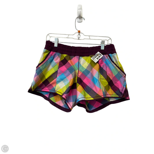 Athletic Shorts By Lululemon In Multi-colored, Size: 10