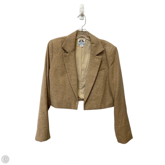 Blazer By Clothes Mentor In Brown, Size: M