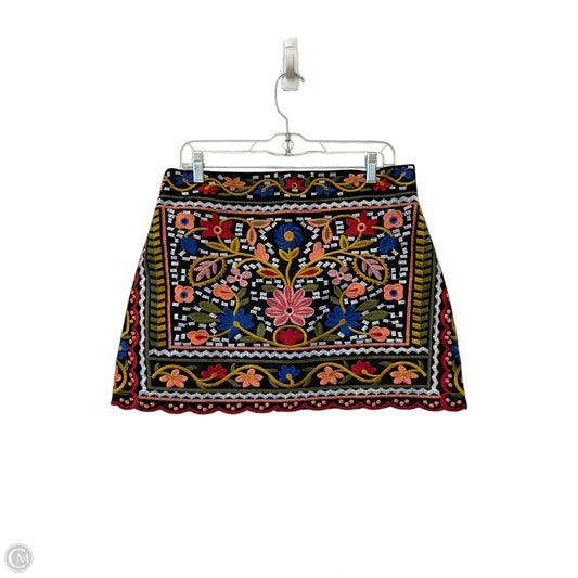 Skirt Mini & Short By Clothes Mentor In Multi-colored, Size: M