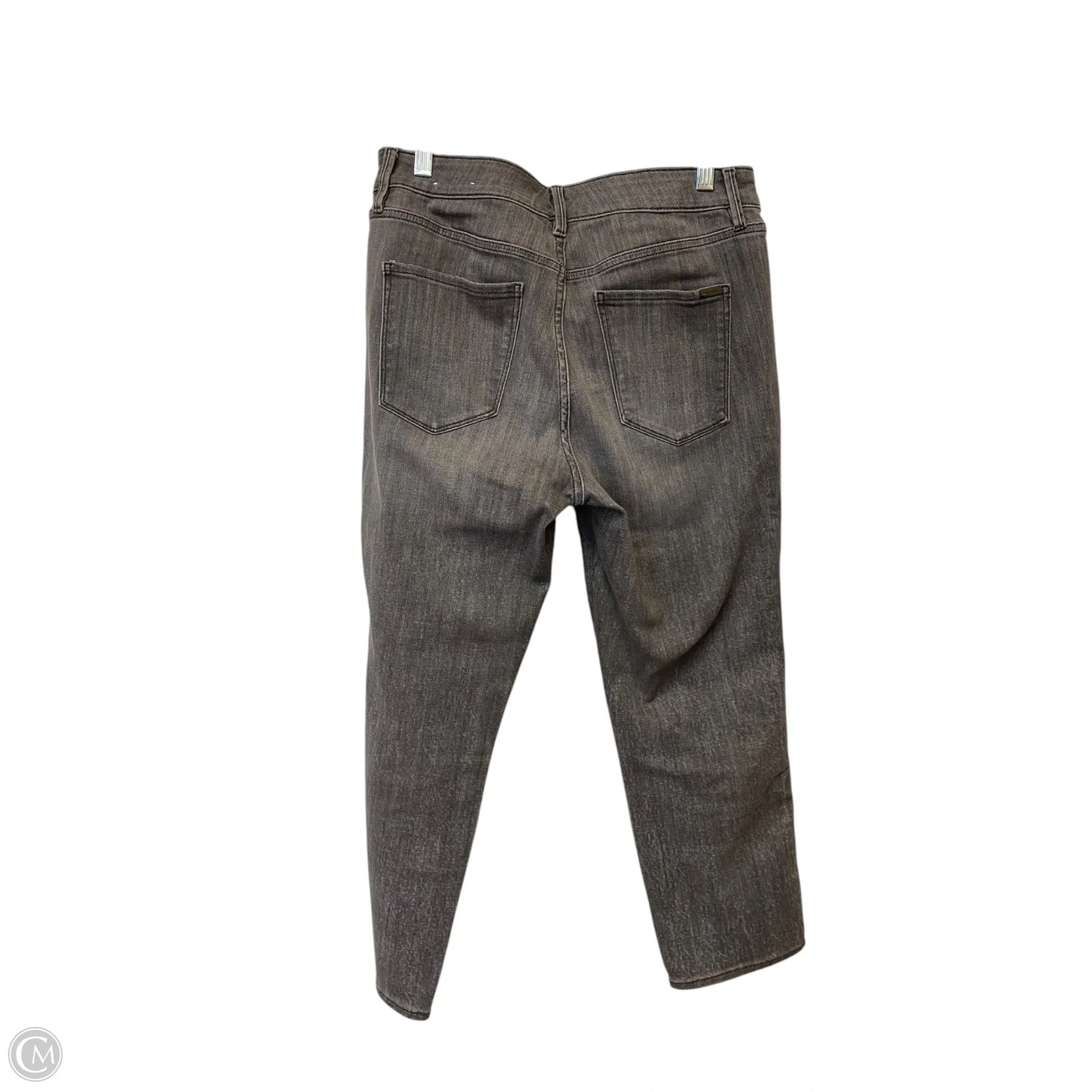 Jeans Straight By White House Black Market In Grey Denim, Size: 10p