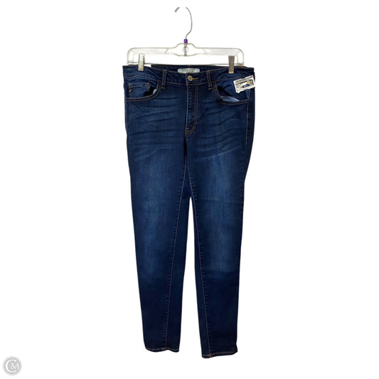 Jeans Skinny By Kancan In Blue Denim, Size: M