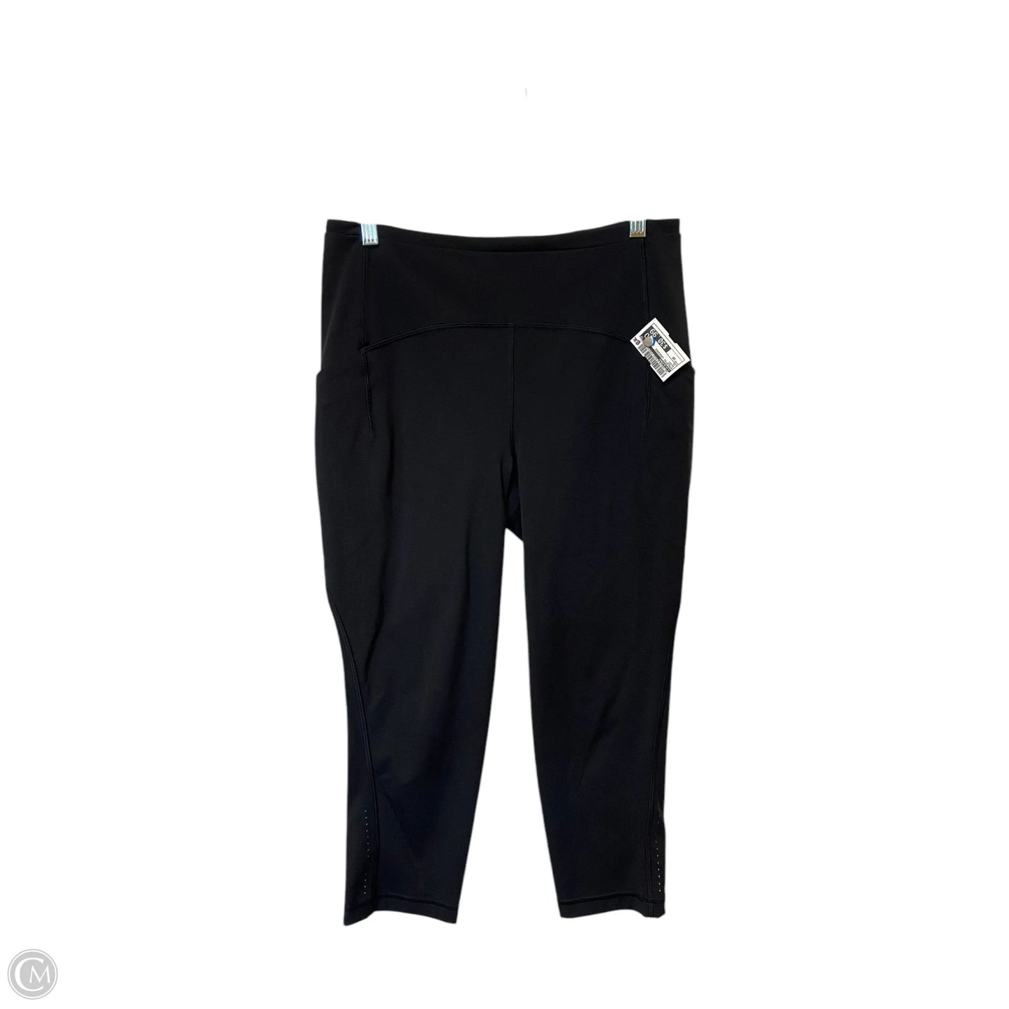 Athletic Leggings By Lululemon In Black, Size: 10