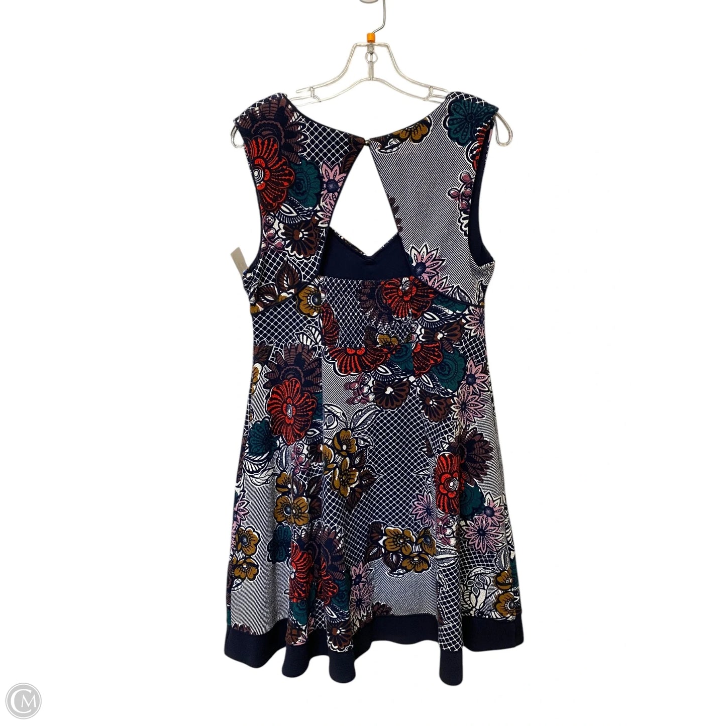 Dress Casual Midi By Maeve In Multi-colored, Size: L