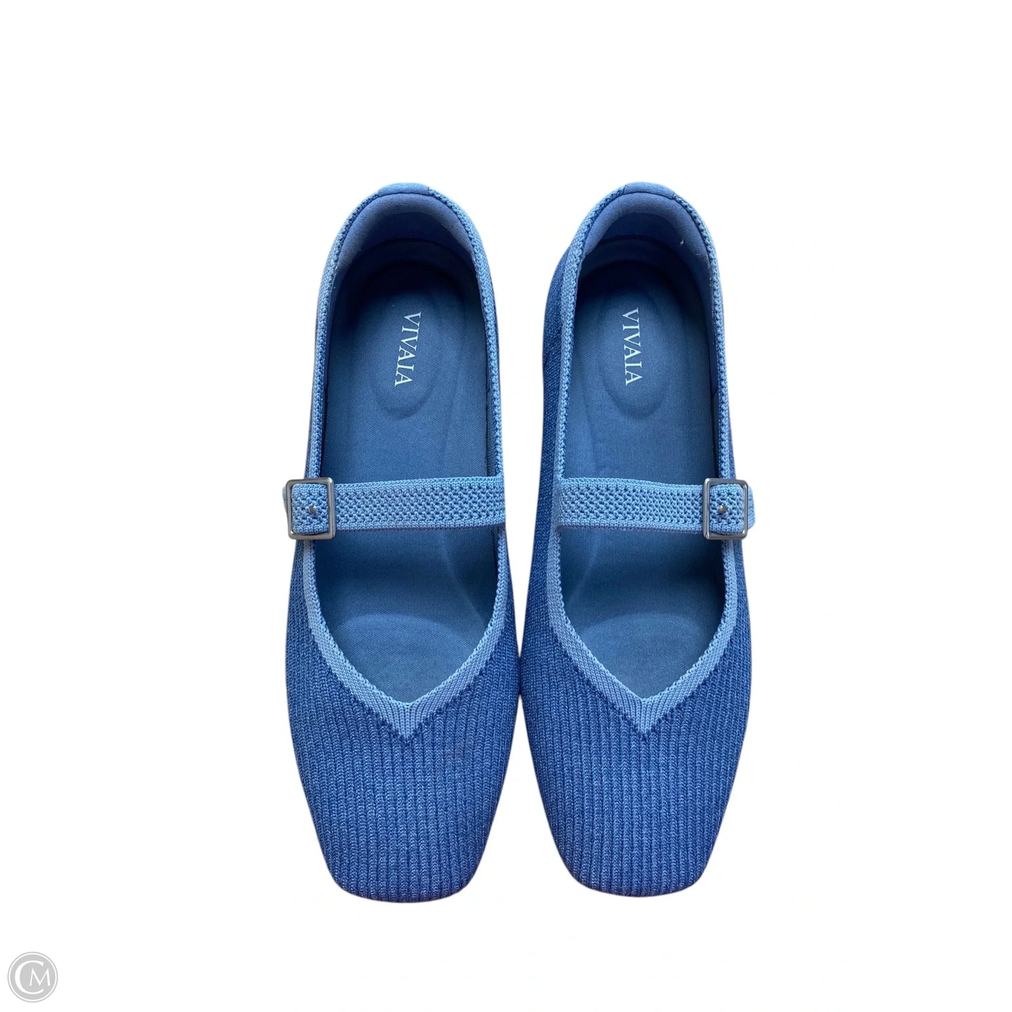 Shoes Flats By Clothes Mentor In Blue, Size: 6.5