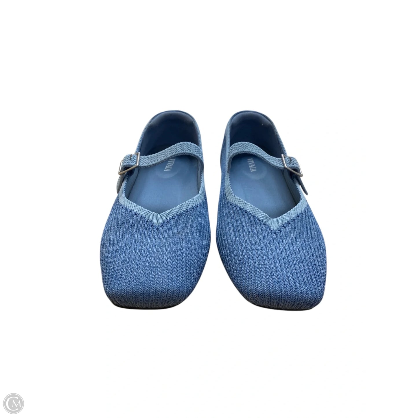 Shoes Flats By Clothes Mentor In Blue, Size: 6.5