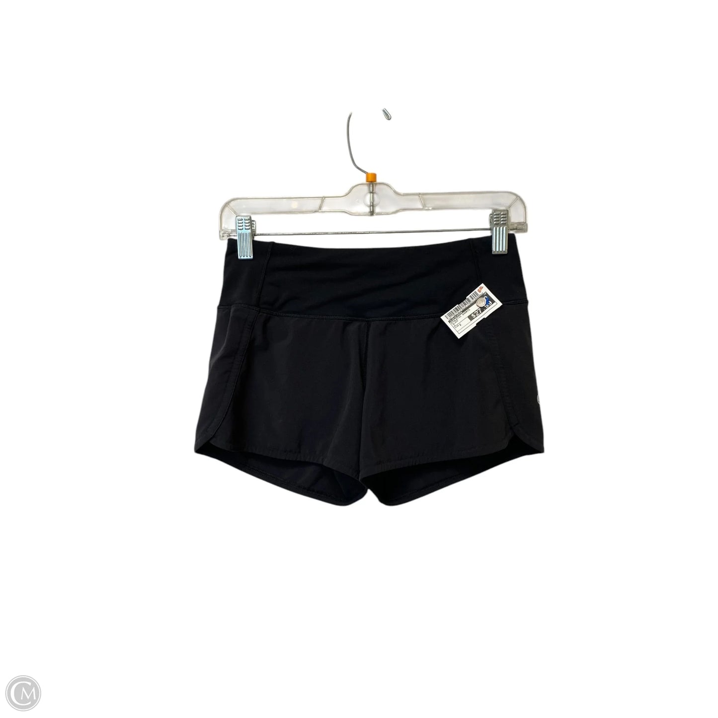 Athletic Shorts By Lululemon In Black, Size: 2