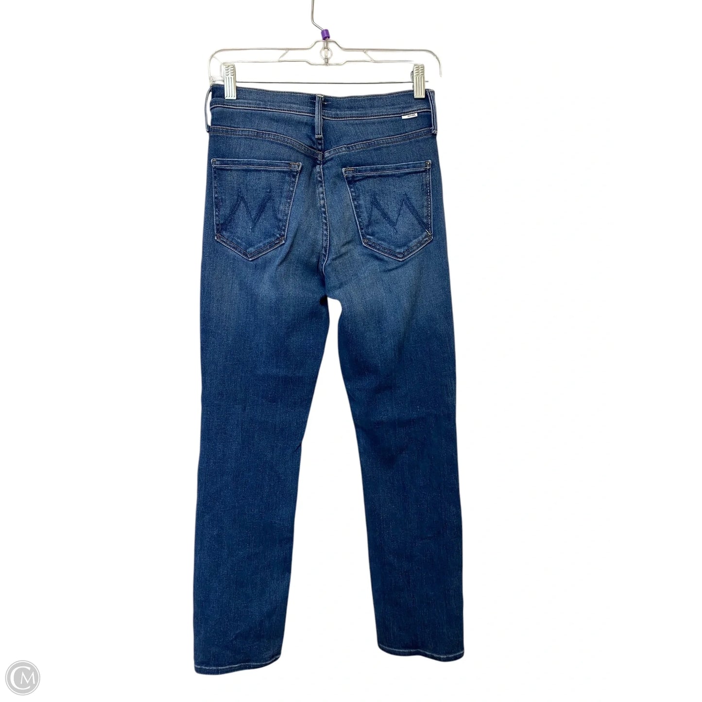 Jeans Skinny By Mother In Blue Denim, Size: 26