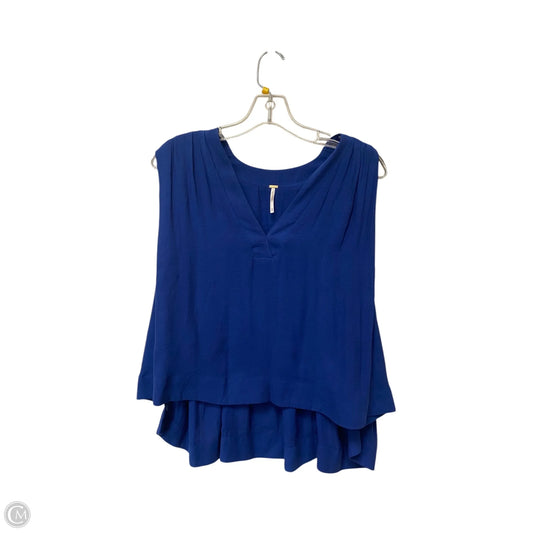 Top Sleeveless By Free People In Blue, Size: Xs