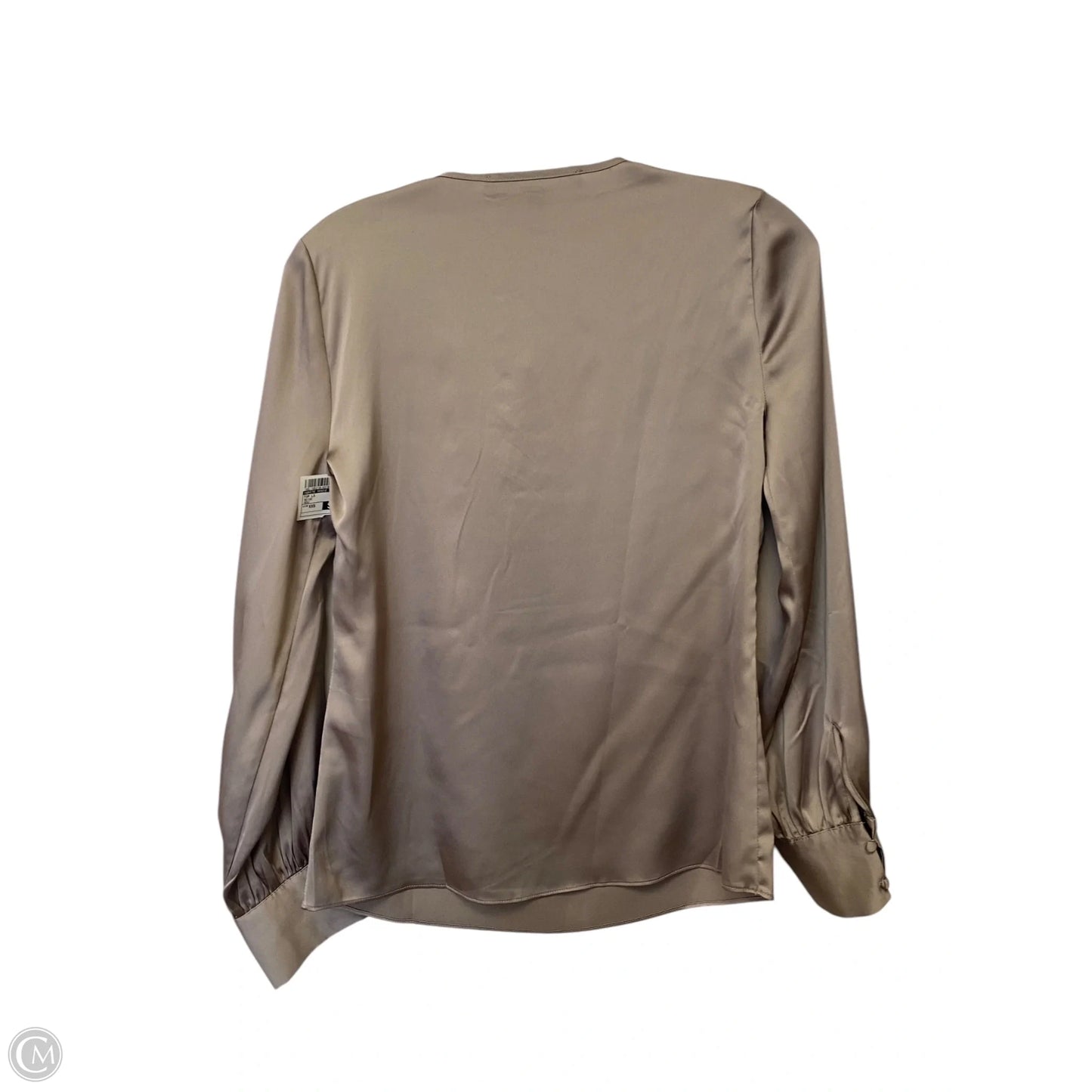 Top Long Sleeve By White House Black Market In Beige, Size: Xxs