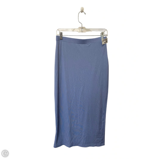 Skirt Maxi By Clothes Mentor In Blue, Size: L