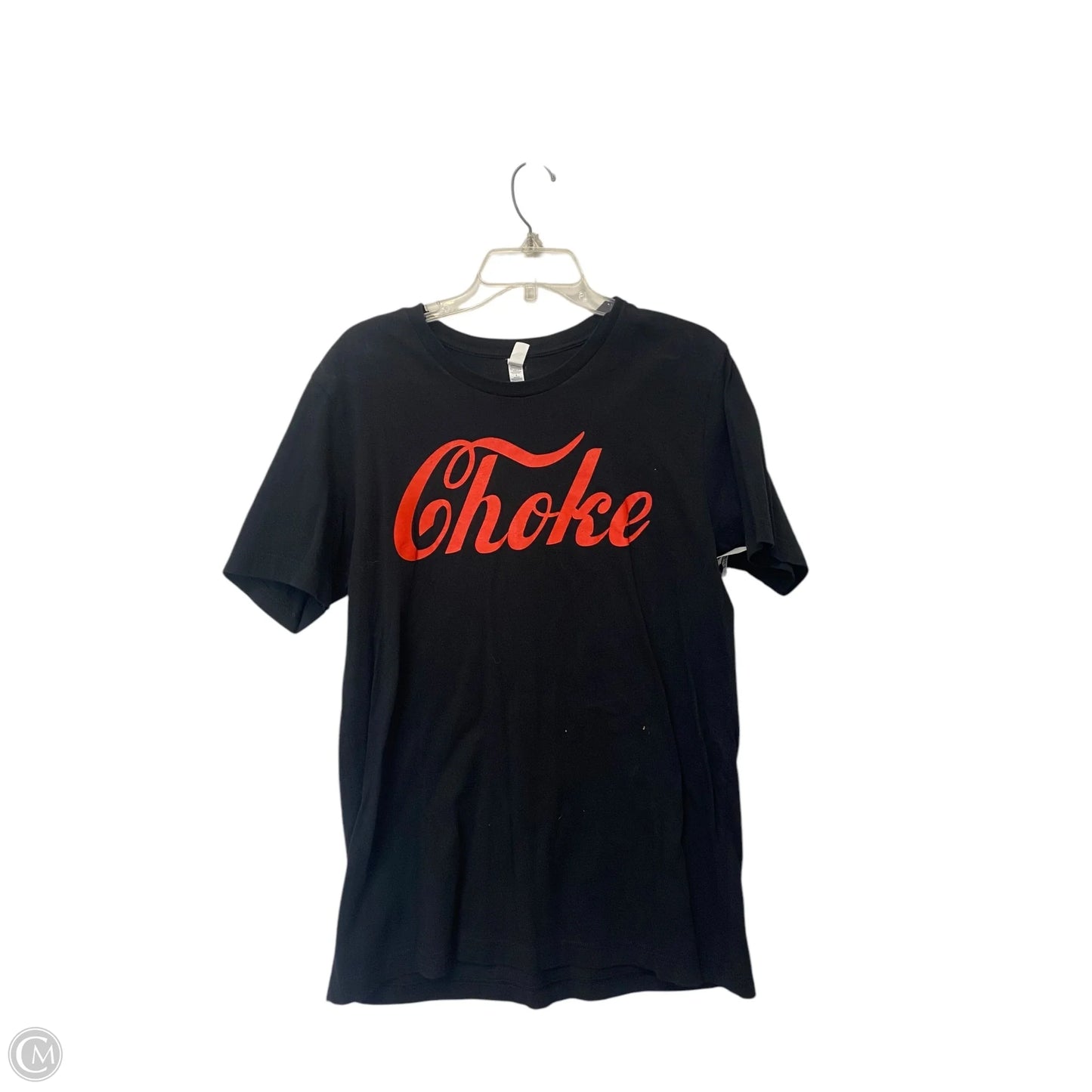 Top Short Sleeve Basic By Bella + Canvas In Black, Size: L