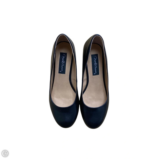 Shoes Heels Wedge By Clothes Mentor In Black, Size: 7.5