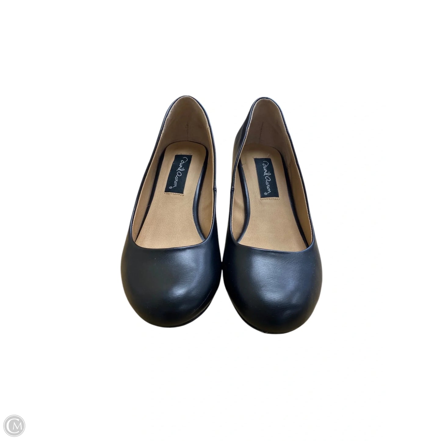 Shoes Heels Wedge By Clothes Mentor In Black, Size: 7.5