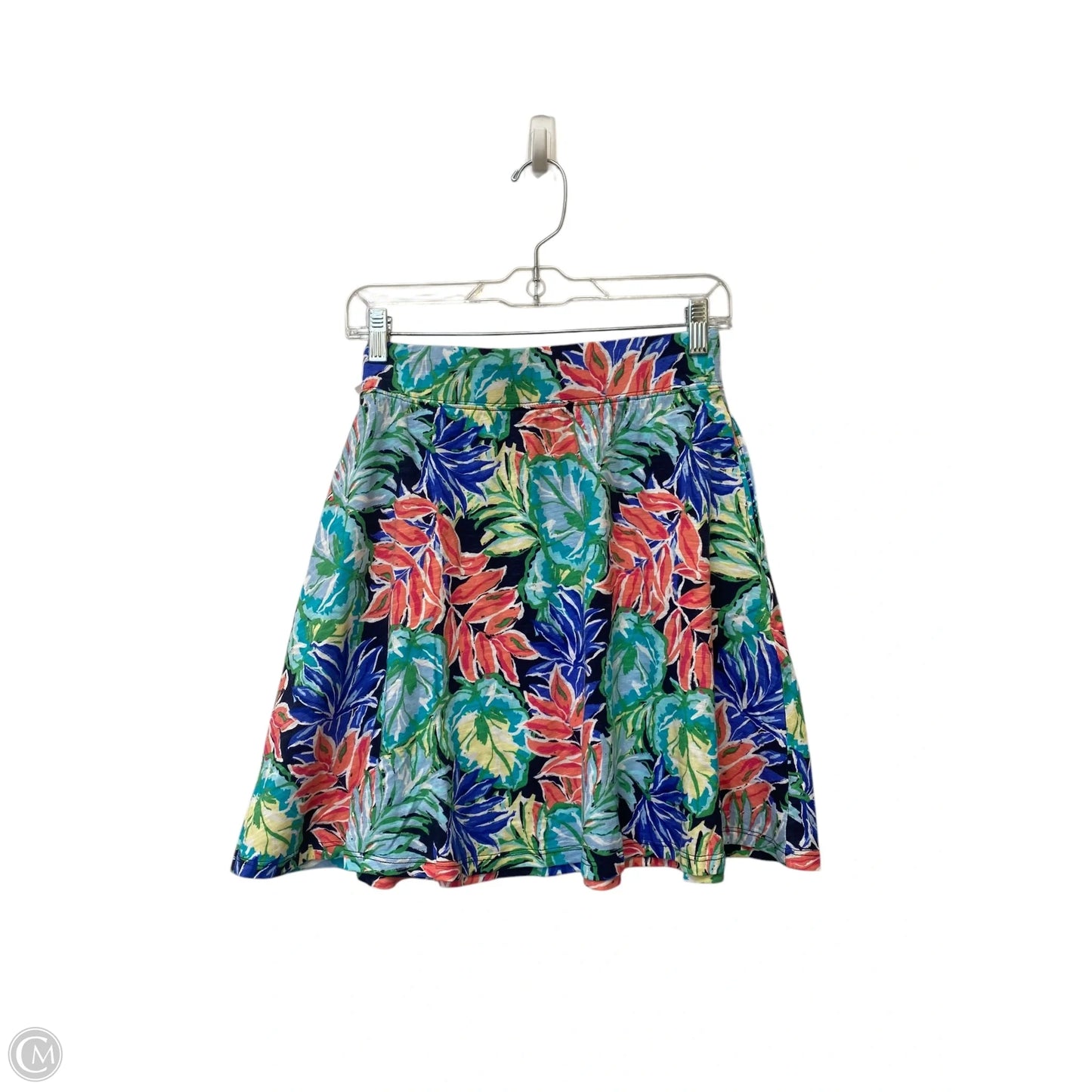 Skirt Mini & Short By Clothes Mentor In Tropical Print, Size: Xxsp