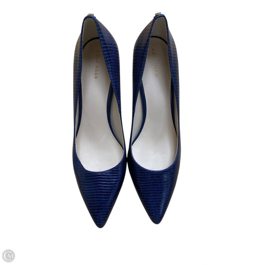 Shoes Heels Stiletto By Cole-haan In Blue, Size: 11