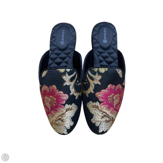 Shoes Flats By Clothes Mentor In Floral Print, Size: 7.5