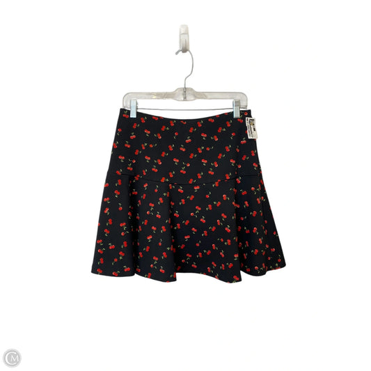 Skirt Mini & Short By Cato In Black & Red, Size: S