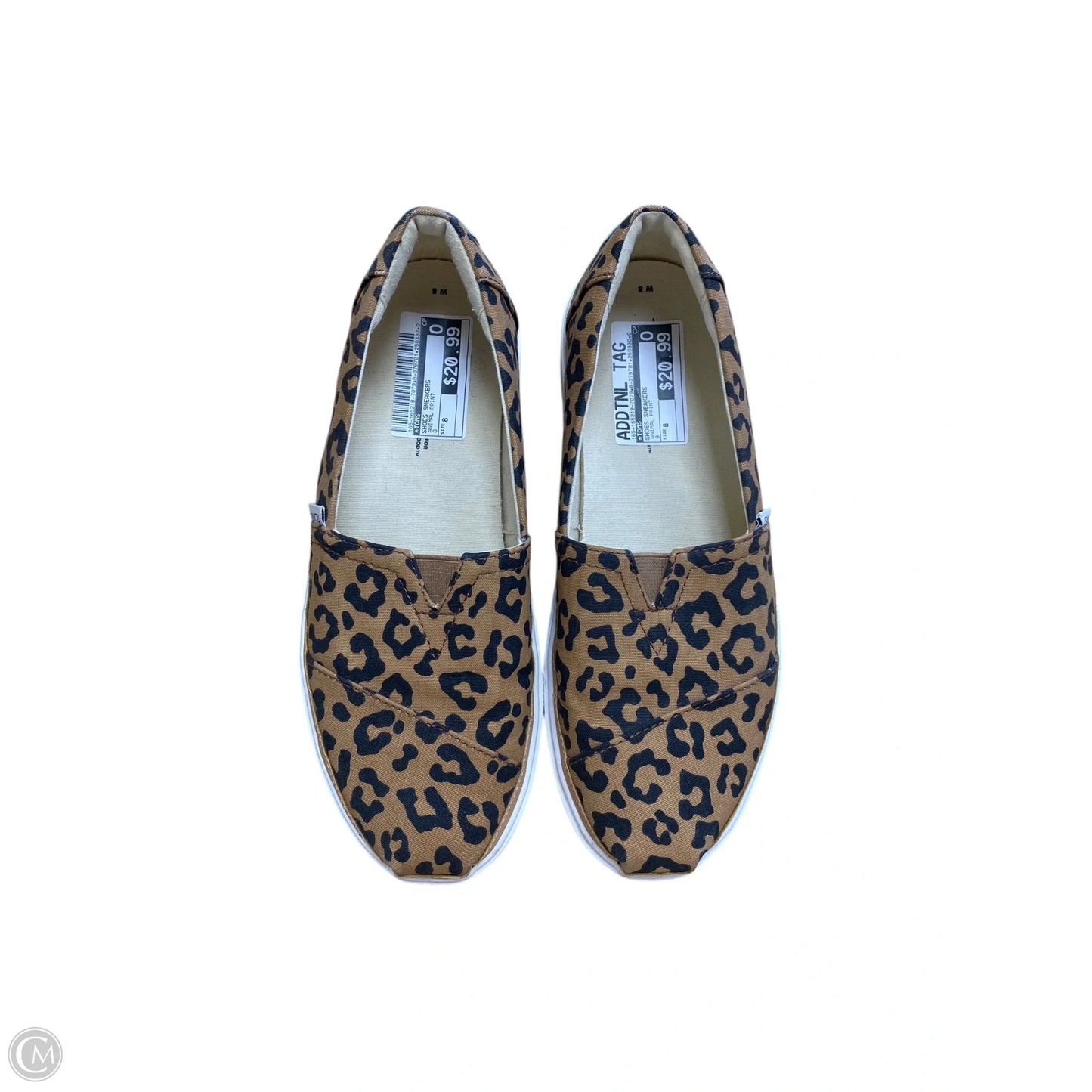 Shoes Sneakers By Toms In Animal Print, Size: 8
