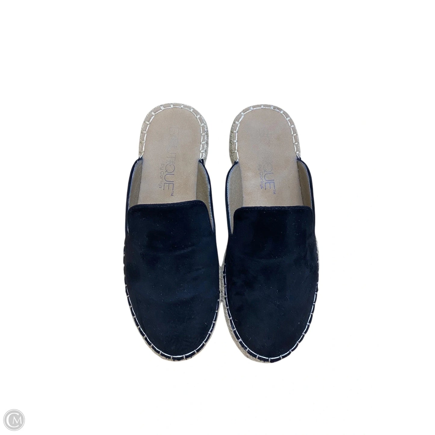 Shoes Flats By Clothes Mentor In Black & Brown, Size: 7