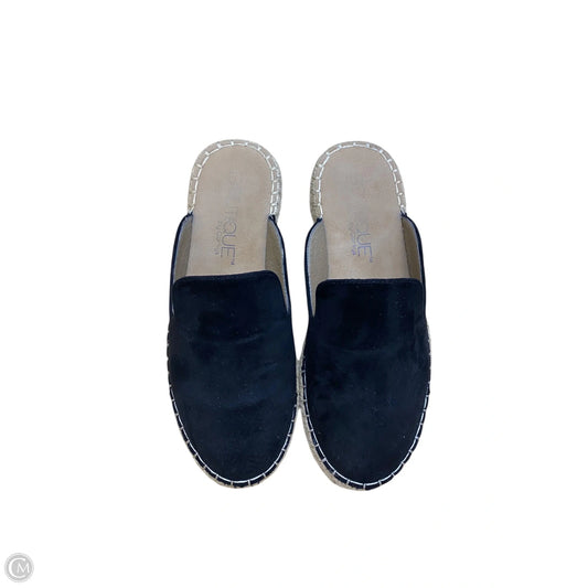 Shoes Flats By Clothes Mentor In Black & Brown, Size: 7