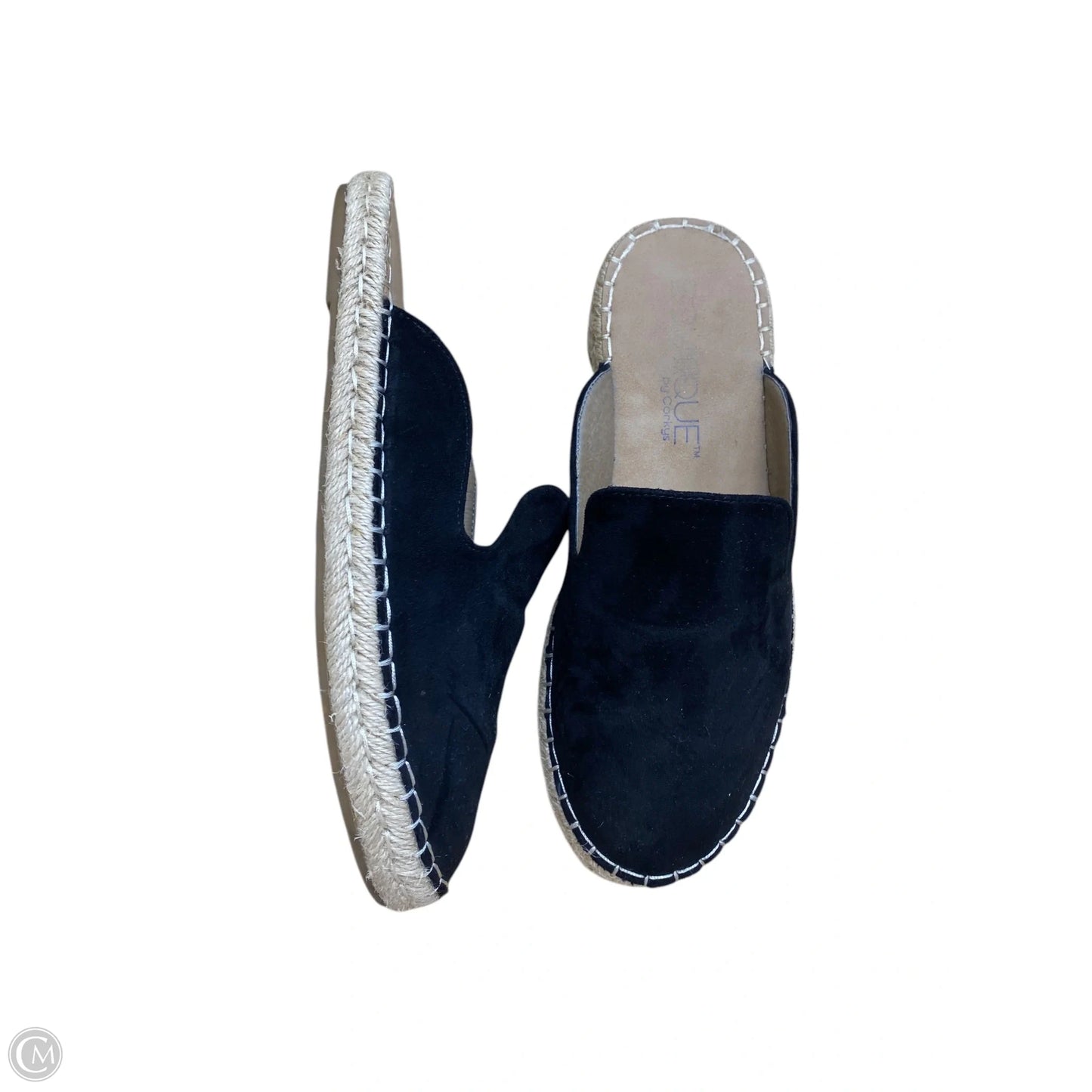 Shoes Flats By Clothes Mentor In Black & Brown, Size: 7