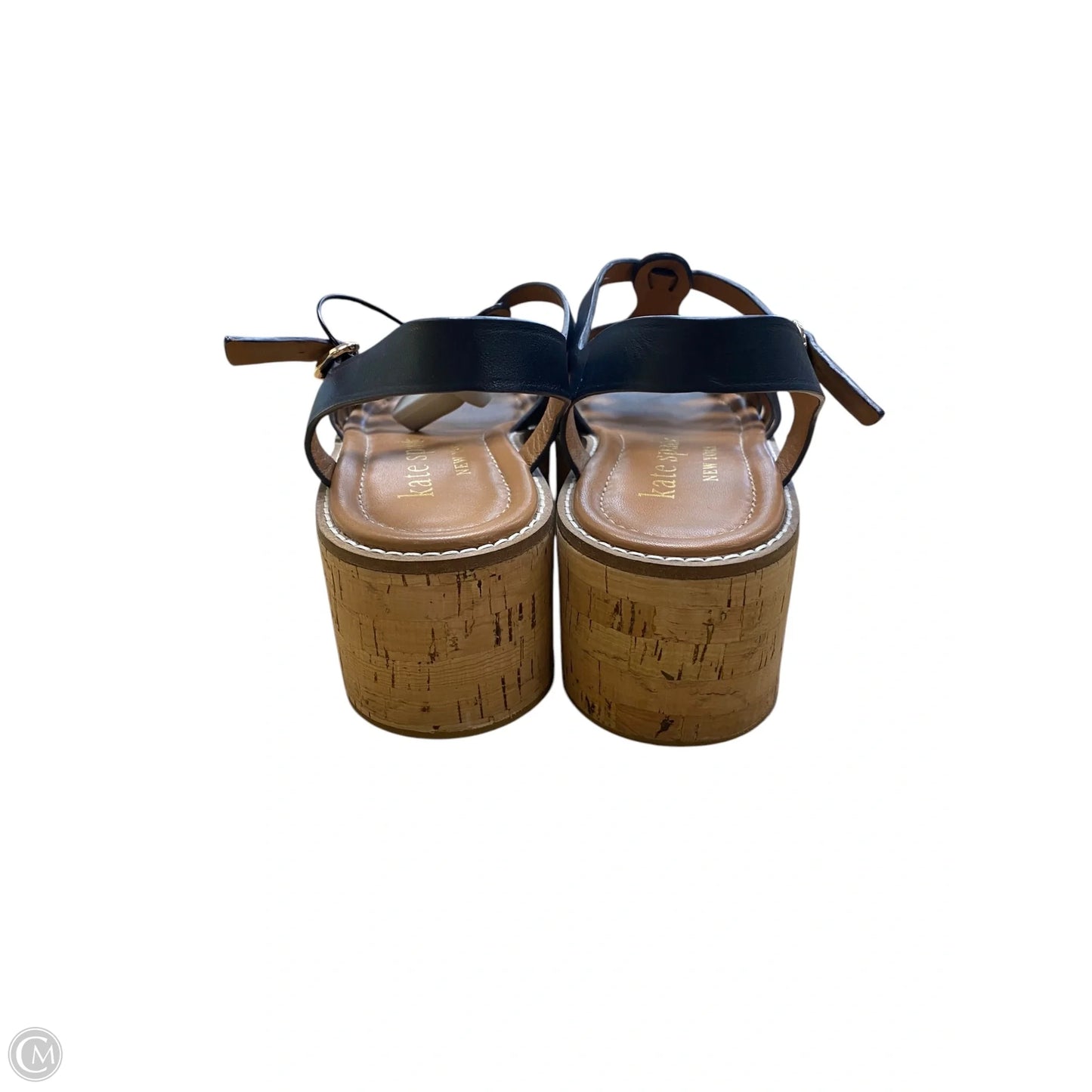 Sandals Designer By Kate Spade In Blue, Size: 8