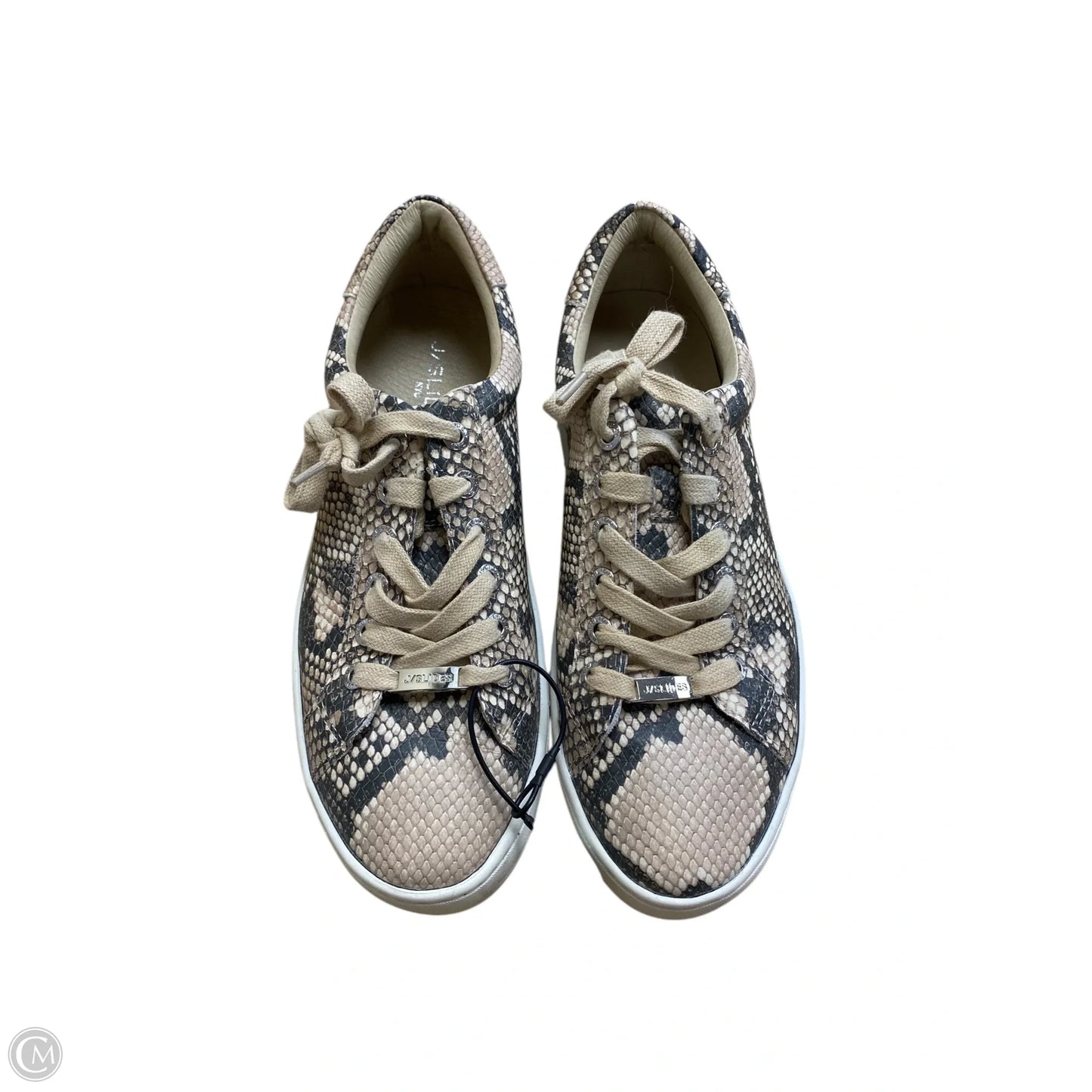 Shoes Sneakers By J Slides In Snakeskin Print, Size: 7.5